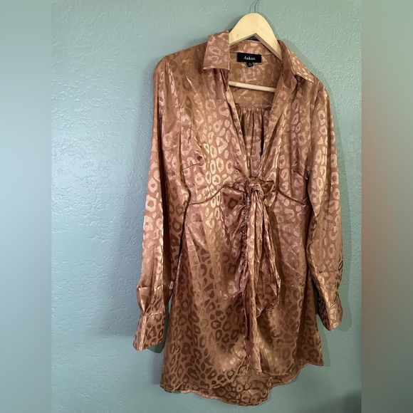 Leopard Print Dress - Picture 3 of 11